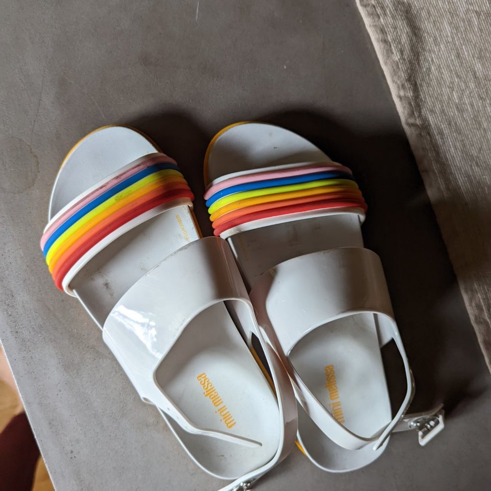 MINI MELISSA Cosmic Sandal (Toddler & Little Kid) | Size 4 - Picture 10 of 15